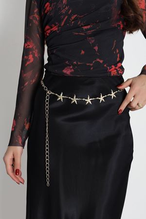 İthal Deniz Yıldızı Zincir Kemer Gold - 2453.2105.