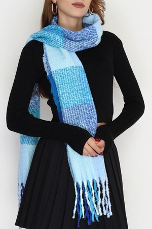 Buklet Şal Saksmavi - 70812.750.