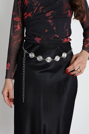 İthal Midye Kabuğu Zincir Gümüşgri - 2520.2105.