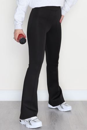 Scuba Çımalı İspanyol Paça Tayt Siyah - 50949.1905.