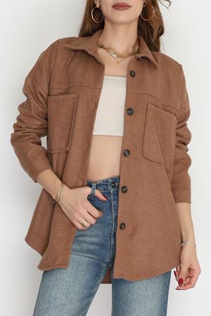 Çift Cep Kaşe Gömlek Devetüğü - 20258.1775.