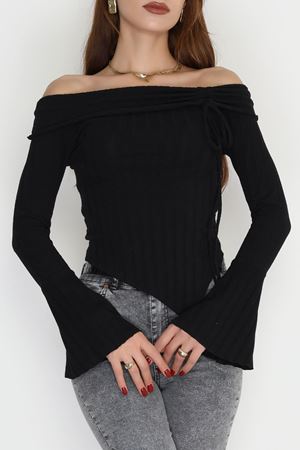 Madonna Yaka İnterlok Body Siyah - 90971.1748.