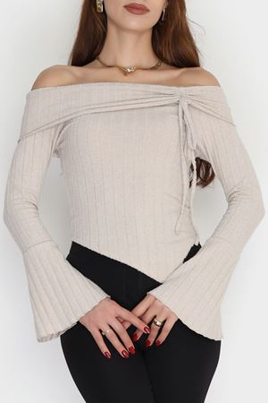 Madonna Yaka İnterlok Body Bej - 90971.1748.