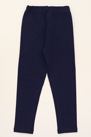 2-7 Yaş Likralı Penye Tayt Lacivert - 50485.1981.