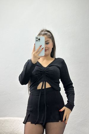 V Yaka Karşkorse Body Siyah - 70816.599.