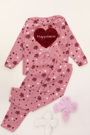 5-10 Yaş Çocuk Polar Takım Gülkurusu - 50769.1961.