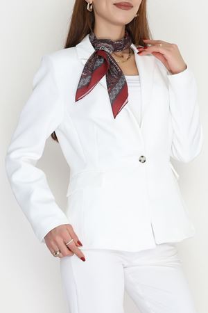 Desenli Şal Bordo - 31478.2104.