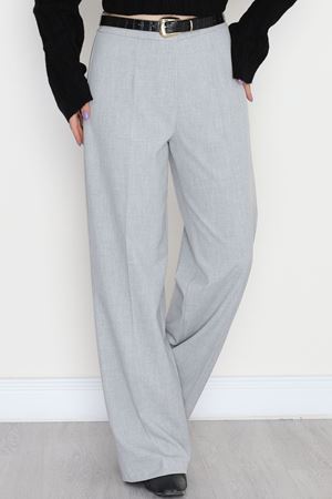 Poliviskon Palazzo Pantolon Açıkgri - 51024.1779.