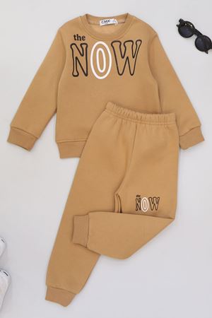 3-7 Yaş 3 İplik Şardonlu Takım Sütlükahve - 50815.1867.