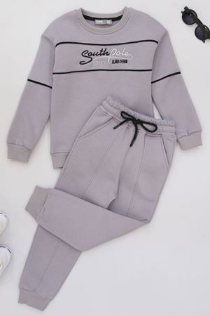 5-12 Yaş 3 İplik Şardonlu Takım Dumangri - 60220.1867.