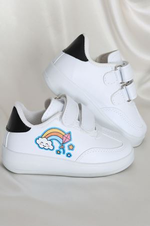 Çocuk Ayakkabı Beyazsiyah - 31425.264.