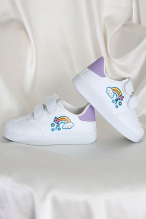 Çocuk Ayakkabı Beyazlila - 31544.264.