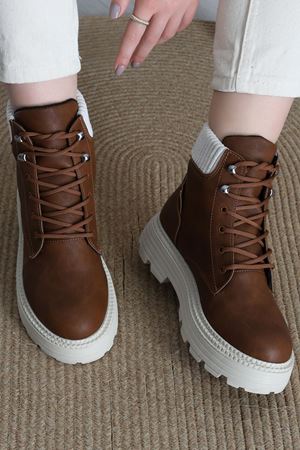 5 Cm Topuklu Bot Taba - 42452.264.