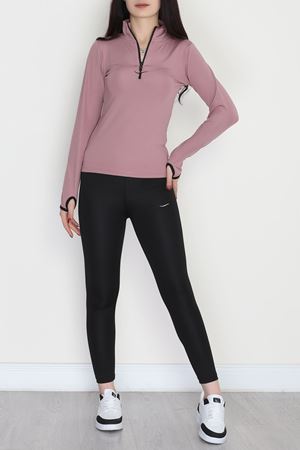 Olita Baskılı Parmak Geçmeli Dalgıç Takım Gülkurusu - 42292.1301.