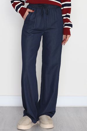 Bel Lastikli Tensel Pantolon Koyumavi3 - 41814.1431.