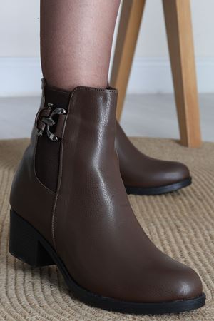 Topuklu Tokalı Bot Kahvederi - 31487.264.