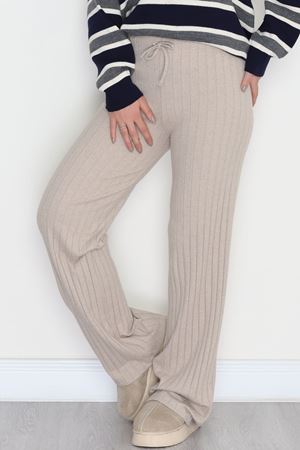 İnterlok Fitilli Palazzo Alt Bej - 90976.1748.