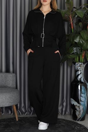 Modal Kumaş İkili Takım Siyah - 51030.1254.