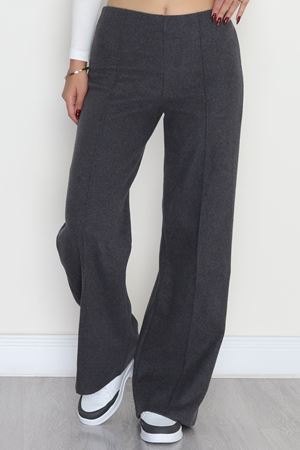 Selanik Kumaş Çımalı Pantolon Antrasit - 51035.1254.