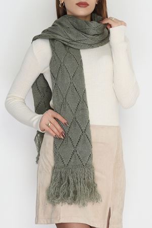 Akrilik Şal Koyuçağla - 70468.1736.