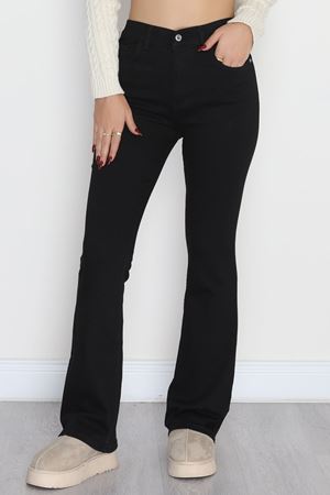 İspanyol Kot Pantolon Siyah - 31397.2088.