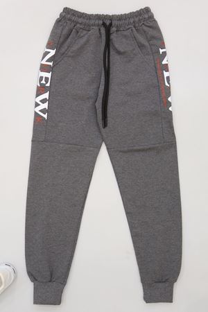 8-16 Yaş 2 İplik Likralı Eşofman Altı Füme - 42184.2066.