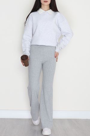 İnterlok Fitilli İspanyol Alt Gri - 90978.1748.