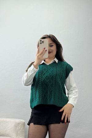 V Yaka Süveter  Nefti - 4049.1577.