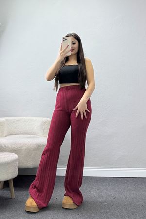 İnterlok Fitilli İspanyol Alt Bordo - 90978.1748.