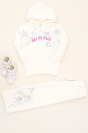 6-9 Yaş Şardonlu Yumoş Kumaş Takım Ekru - 6264259.1576.