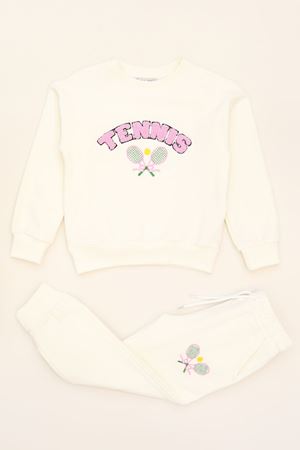 6-9 Yaş Şardonlu Yumoş Kumaş Takım Ekru - 6264361.1576.