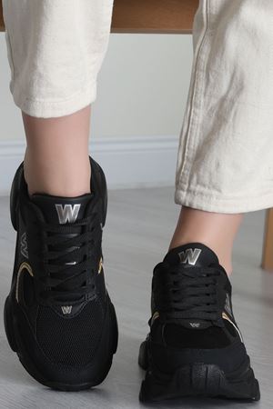 Günlük Spor Ayakkabı Siyahgold - 31352.2082.