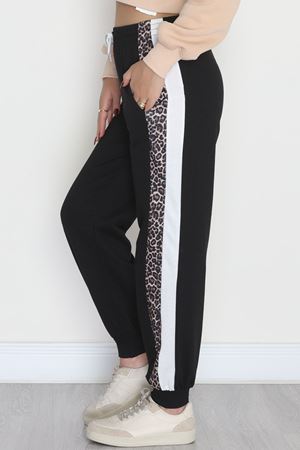 Paça Lastikli Eşofman Altı Siyahleo - 41849.1005.