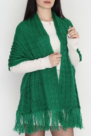 Akrilik Şal Yeşil2 - 70468.1736.