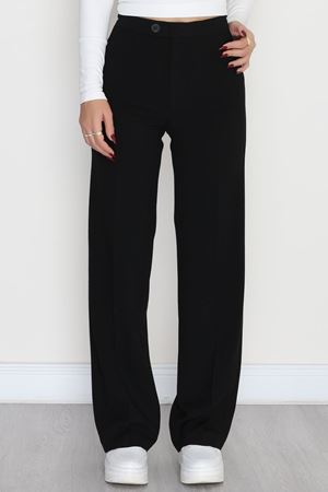 Dokuma Kumaş Pantolon Siyah - 42649.1871.