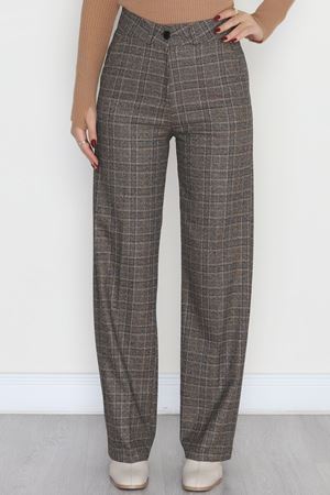 Poliviskon Cepli Bol Paça Pantolon Kahve - 51029.1920.