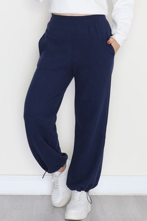 Paçası Stoperli Selanik Eşofman Altı Lacivert - 42638.1567.