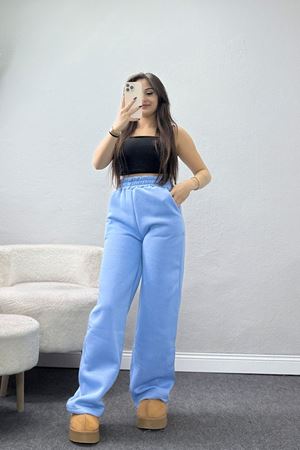 Üç İplik Palazzo Eşofman Altı Bebemavi - 20970.1878.