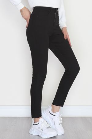 Dar Paça Kot Pantolon Siyah - 31593.2112.
