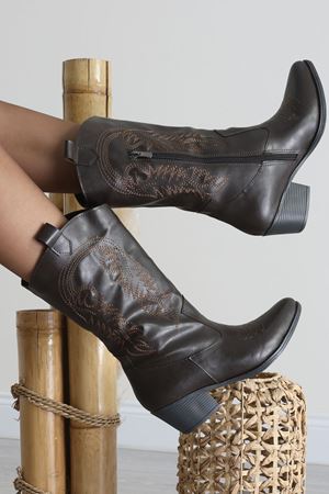 Kovboy Çizme Acıkahvederi - 31568.1846.