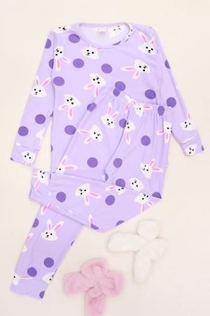 3-14 Yaş Süet Manşetli Alt Üst Aynı Takım Mortavşan - 410.1287.