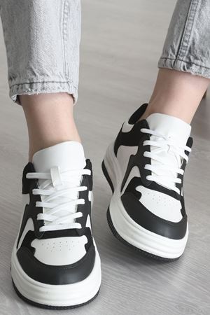 Günlük Spor Ayakkabı Siyahbeyaz - 31604.2082.