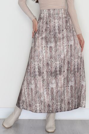 Desenli Saten Etek Yılanderisi - 4329.1595.