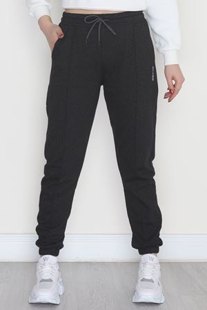 Baskılı Paça Lastik Eşofman Altı Antrasit - 41316.1431.