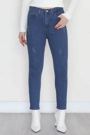 Dar Paça Kot Pantolon Mavi - 31596.2112.