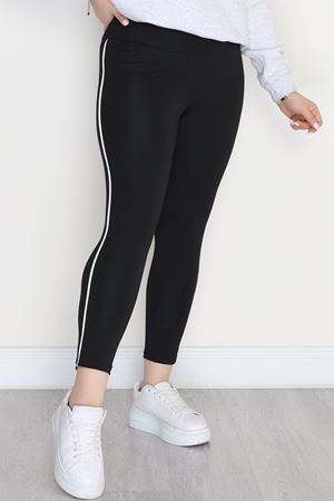 Dalgıç Biyeli Tayt Siyah - 52042.1005.