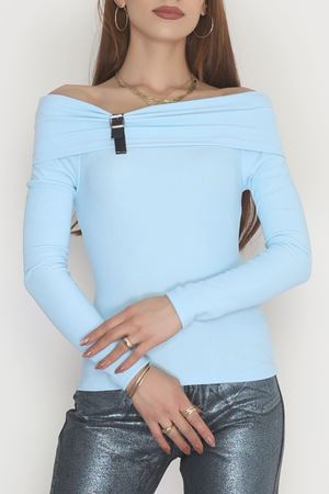 Madonna Yaka Kemer Detaylı Bluz Bebemavi - 4323.1595.