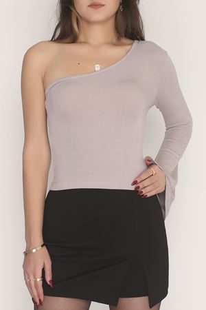 Tek Omuz Basic Bluz Bej - 4275.1595.