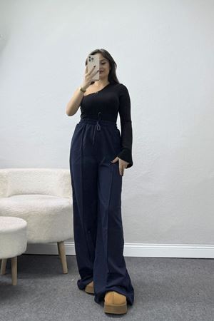 2 İplik Çımalı Eşofman Altı Lacivert - 52026.1857.