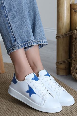 Yıldızlı Spor Ayakkabı Beyazlaci - 31295.264.